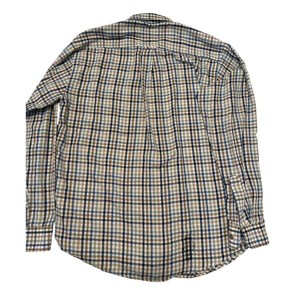 St. John’s Bay Men’s Long Sleeve Button Up Shirt Plaid Cotton Flannel Casual XL - Picture 4 of 4